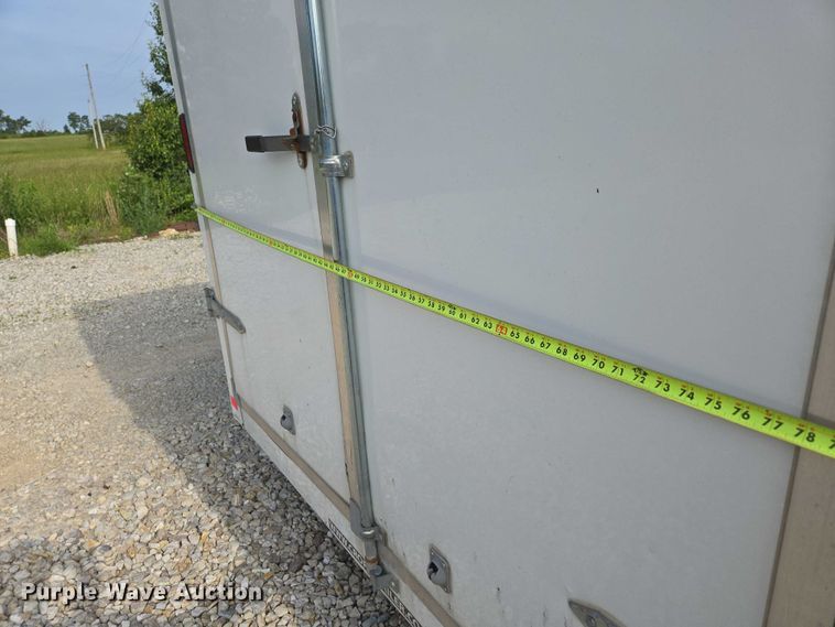 image for item EN3801 2012 Croft Sure-Trac enclosed cargo trailer