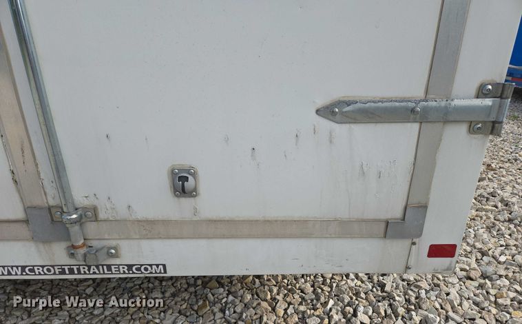 image for item EN3801 2012 Croft Sure-Trac enclosed cargo trailer