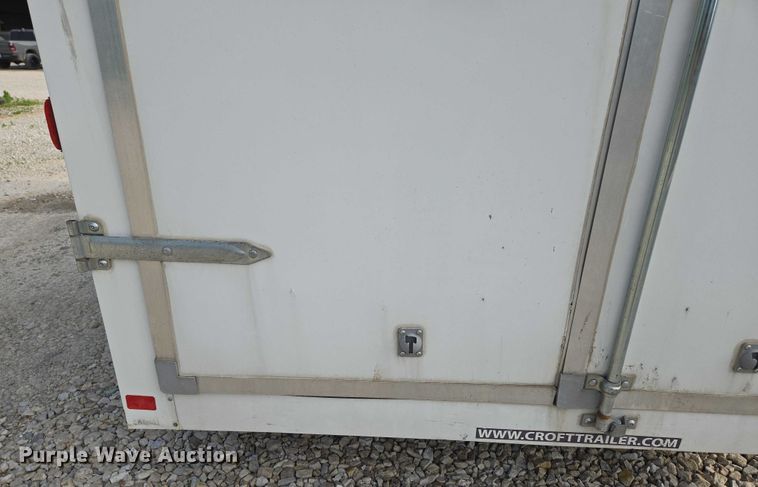 image for item EN3801 2012 Croft Sure-Trac enclosed cargo trailer