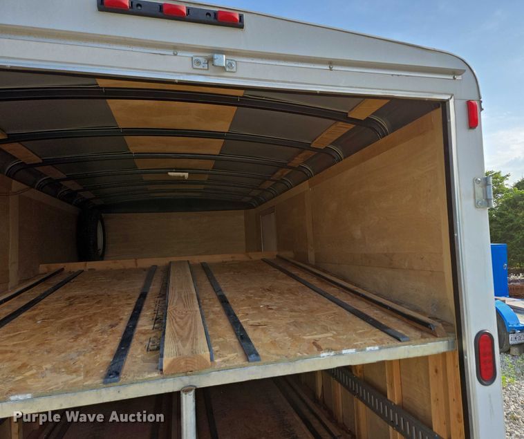 image for item EN3801 2012 Croft Sure-Trac enclosed cargo trailer