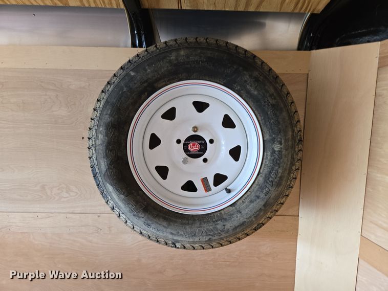 image for item EN3801 2012 Croft Sure-Trac enclosed cargo trailer