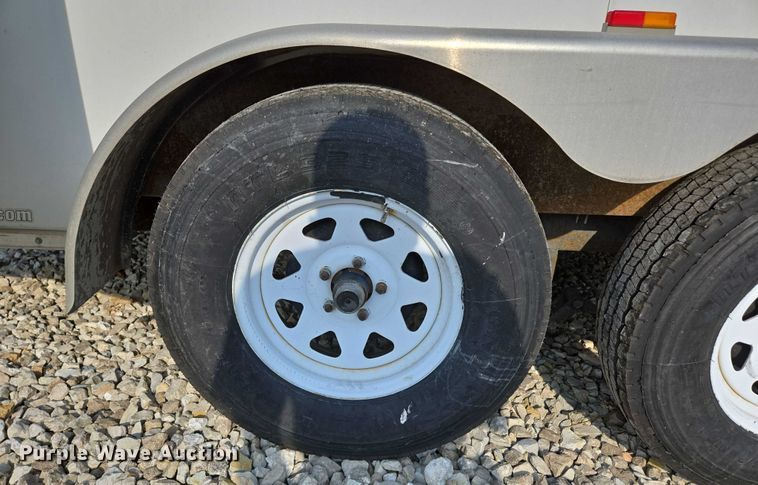 image for item EN3801 2012 Croft Sure-Trac enclosed cargo trailer