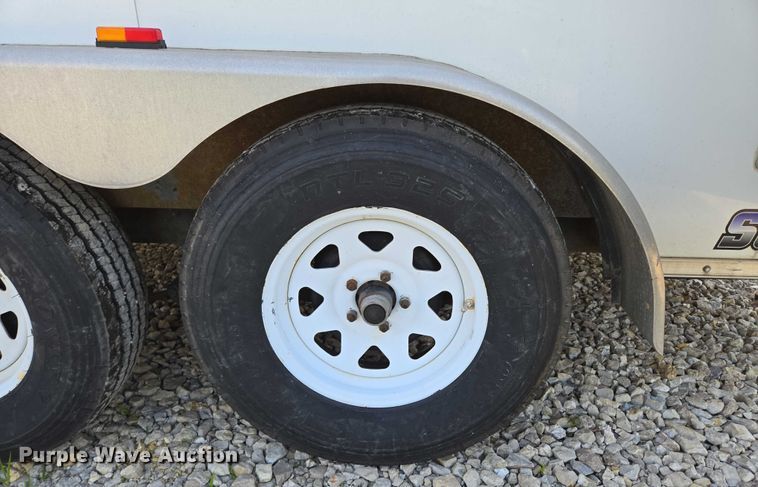 image for item EN3801 2012 Croft Sure-Trac enclosed cargo trailer