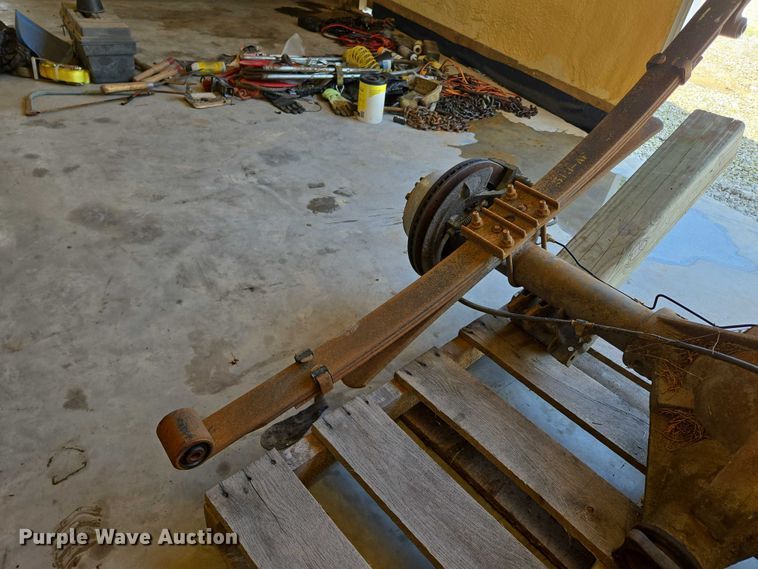 image for item EN3850 Rear axle assembly