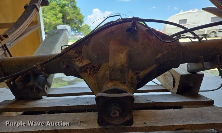 image for item EN3850 Rear axle assembly