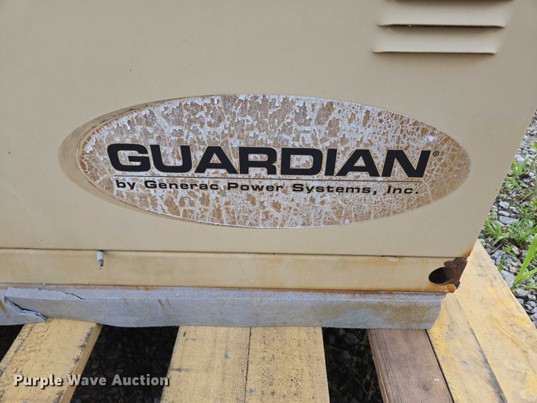 image for item EN3871 Generac Gaurdian generator