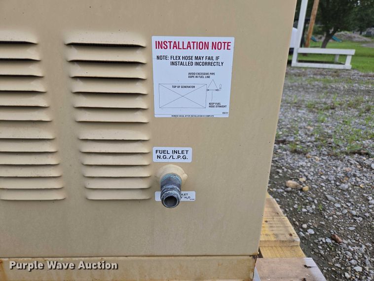 image for item EN3871 Generac Gaurdian generator