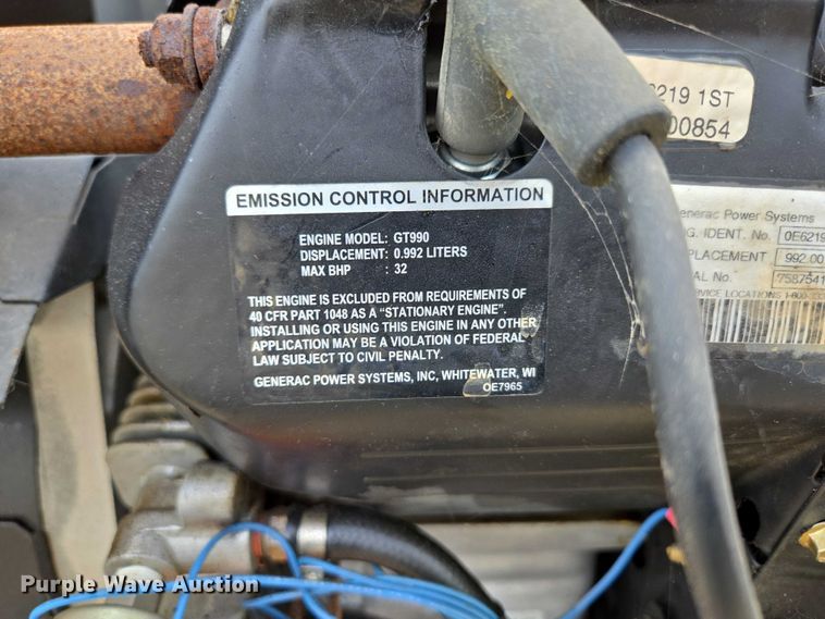 image for item EN3871 Generac Gaurdian generator