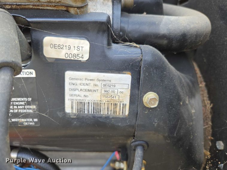 image for item EN3871 Generac Gaurdian generator