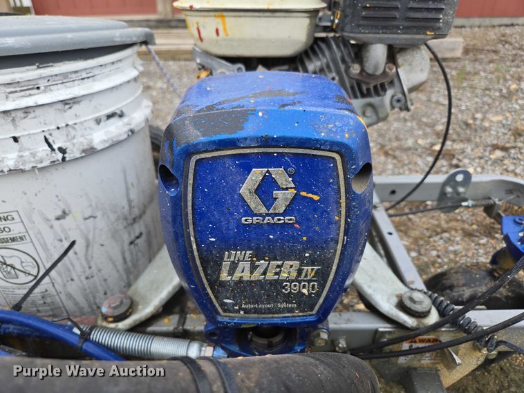 image for item EN3873 Graco Line Lazer IV 3900 paint striper