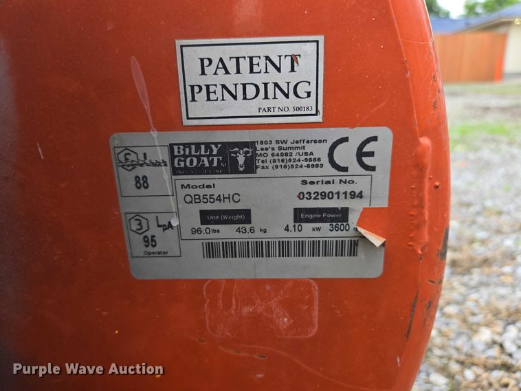 image for item EN3875 (2) Billy Goat blowers