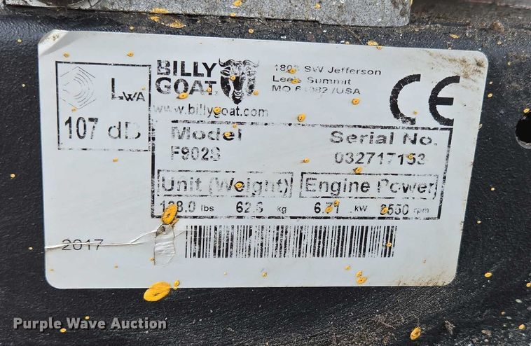 image for item EN3875 (2) Billy Goat blowers