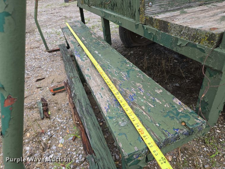 image for item EN3878 Shop built wagon