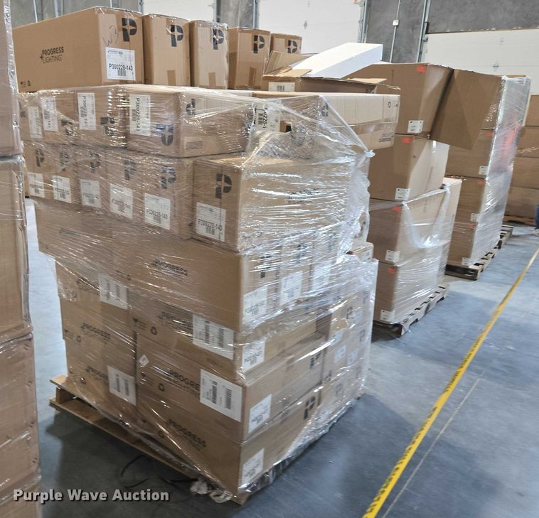 image for item EN3881 Approximately 29 pallets of lighting fixtures