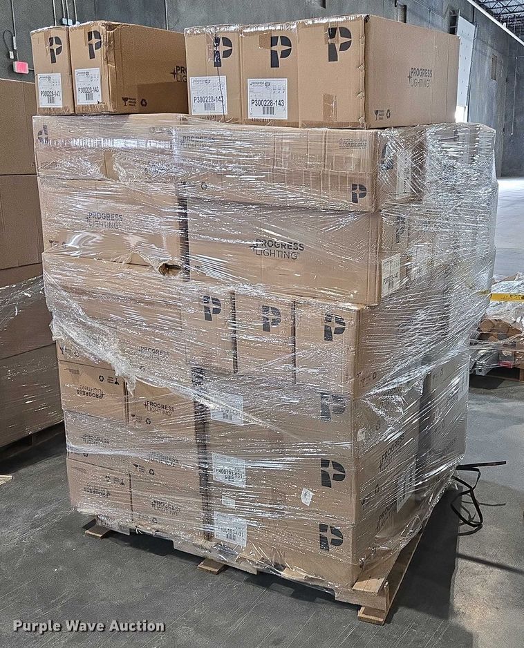 image for item EN3881 Approximately 29 pallets of lighting fixtures