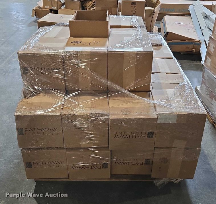 image for item EN3881 Approximately 29 pallets of lighting fixtures