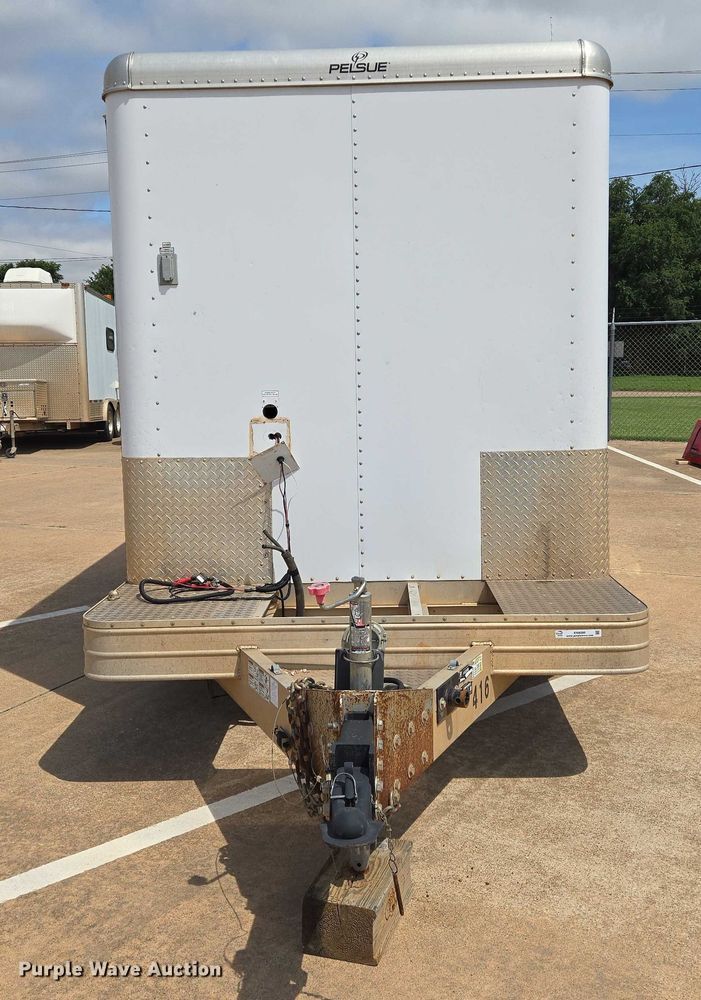 image for item EN8086 2018 Featherlite fiber optic splicing trailer