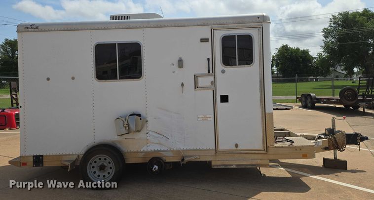 image for item EN8086 2018 Featherlite fiber optic splicing trailer