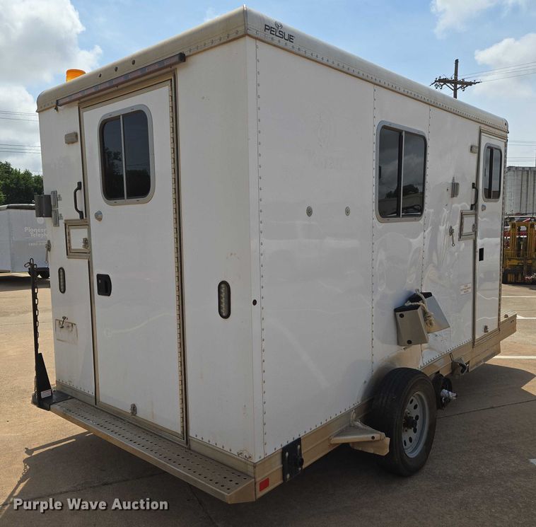 image for item EN8086 2018 Featherlite fiber optic splicing trailer