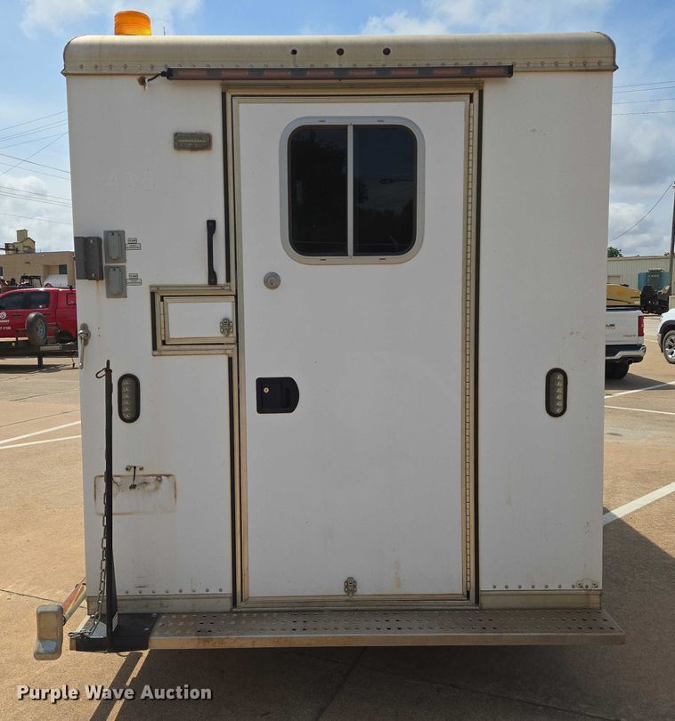 image for item EN8086 2018 Featherlite fiber optic splicing trailer