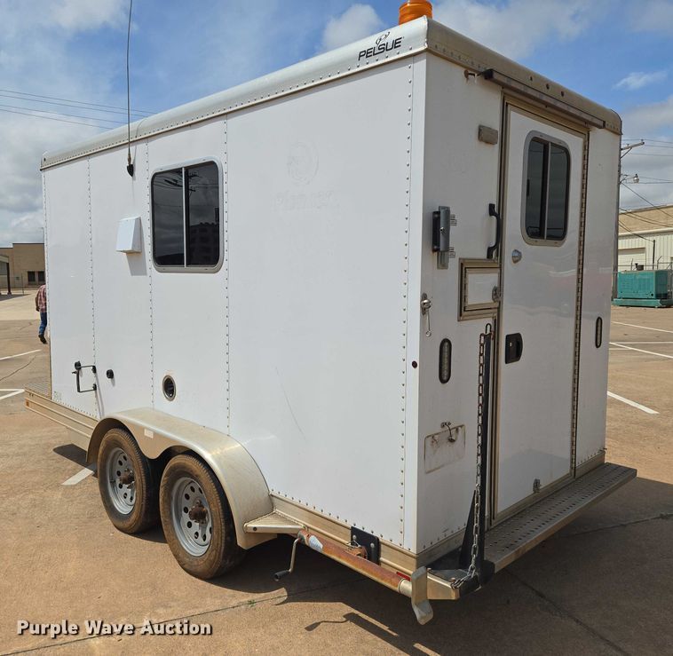 image for item EN8086 2018 Featherlite fiber optic splicing trailer