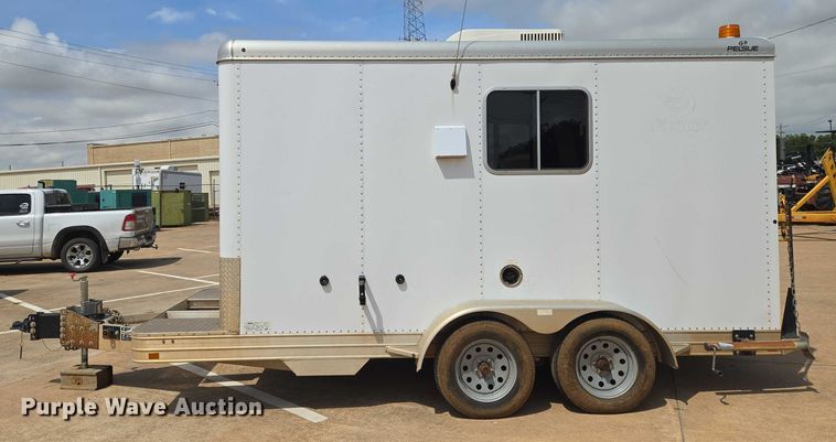 image for item EN8086 2018 Featherlite fiber optic splicing trailer