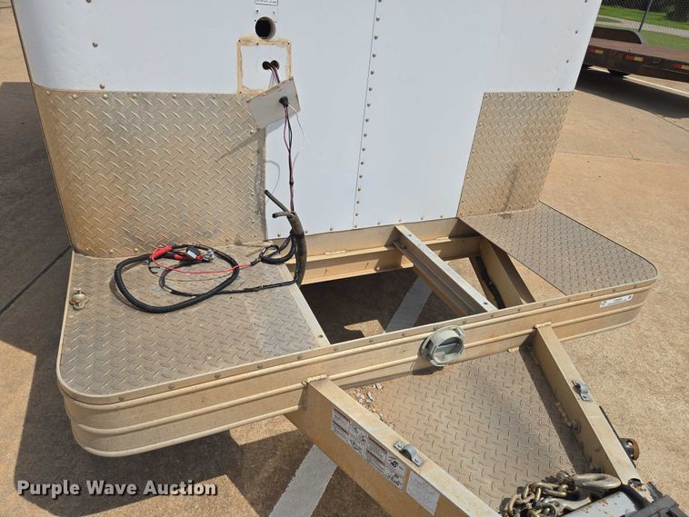 image for item EN8086 2018 Featherlite fiber optic splicing trailer