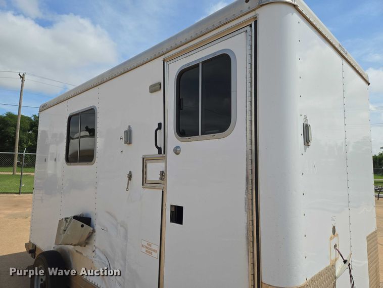 image for item EN8086 2018 Featherlite fiber optic splicing trailer