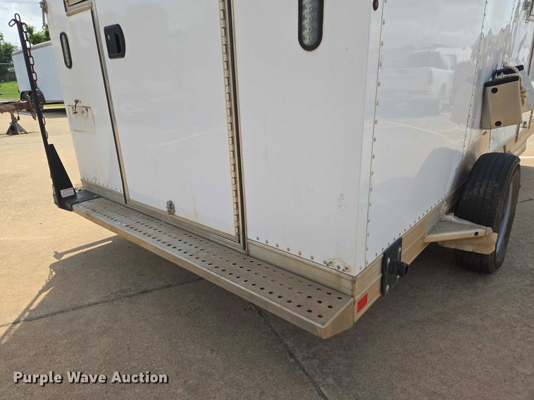 image for item EN8086 2018 Featherlite fiber optic splicing trailer