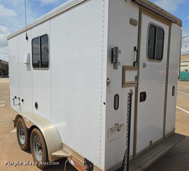 image for item EN8086 2018 Featherlite fiber optic splicing trailer