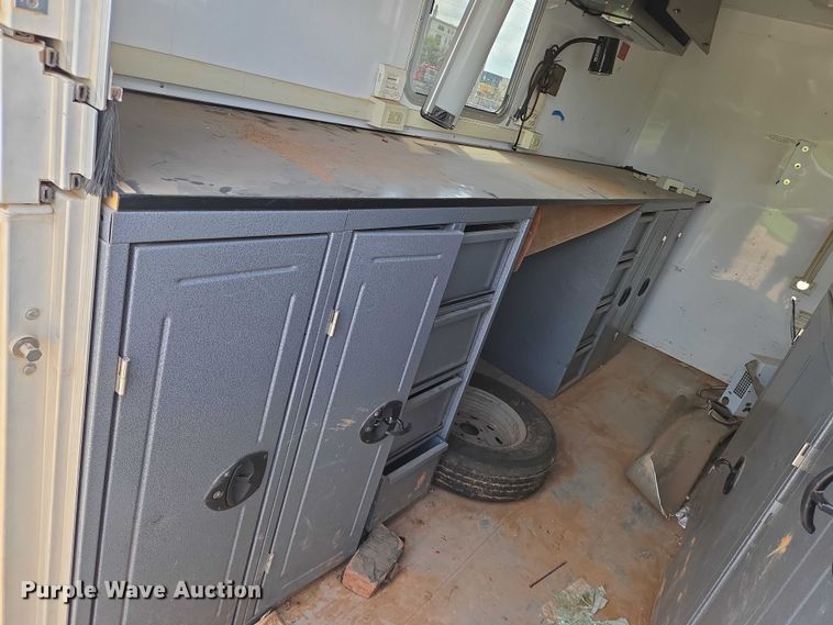 image for item EN8086 2018 Featherlite fiber optic splicing trailer