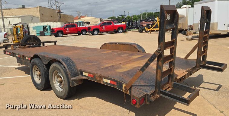 image for item EN8088 2011 Road Boss equipment trailer