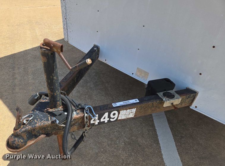 image for item EN8090 1990 Wells Cargo enclosed cargo trailer