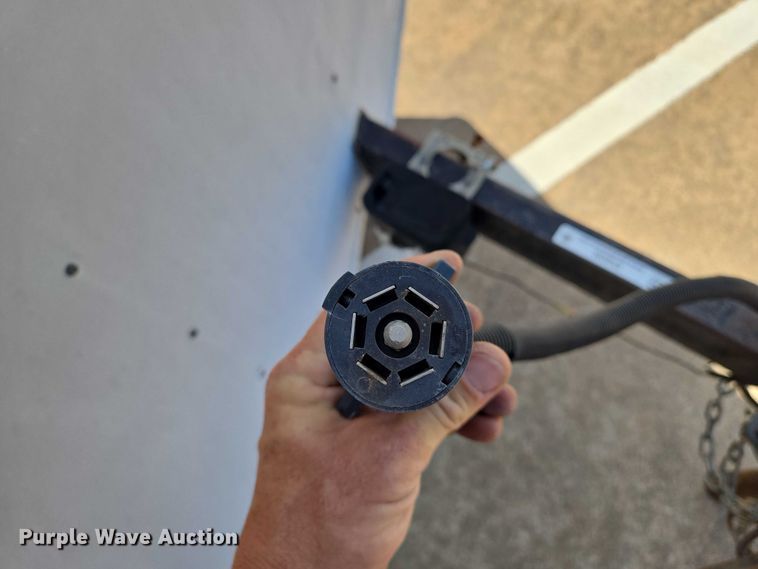 image for item EN8090 1990 Wells Cargo enclosed cargo trailer