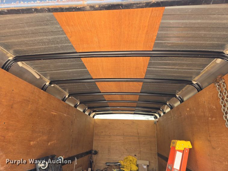 image for item EN8090 1990 Wells Cargo enclosed cargo trailer