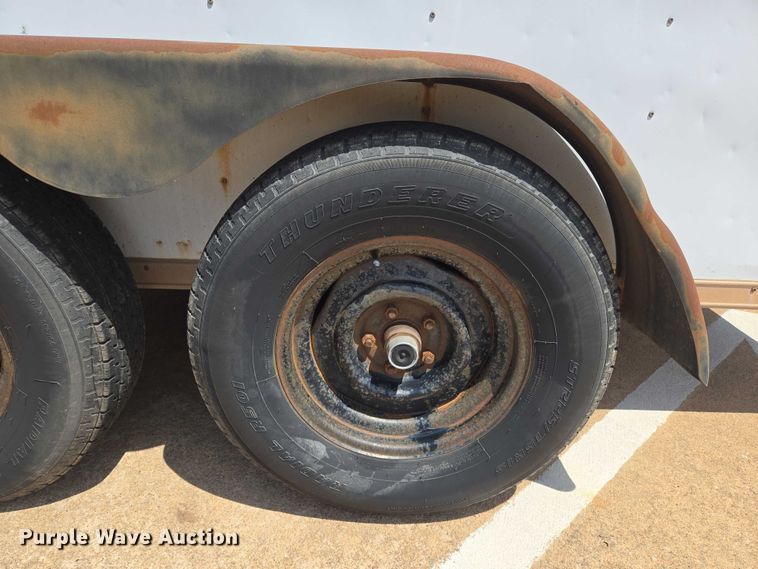 image for item EN8090 1990 Wells Cargo enclosed cargo trailer