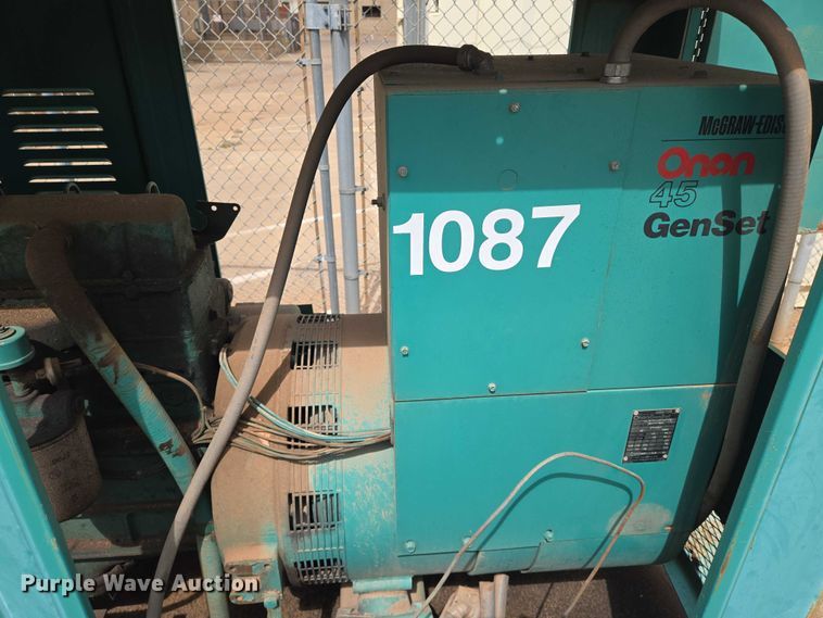 image for item EN8103 Onan 45 generator