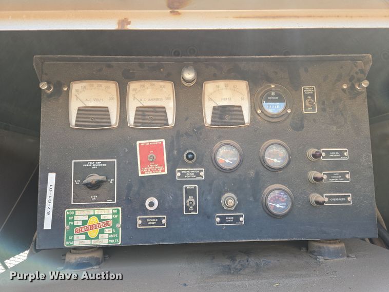 image for item EN8106 Stewert & Stevenson TM-4GT-130 generator