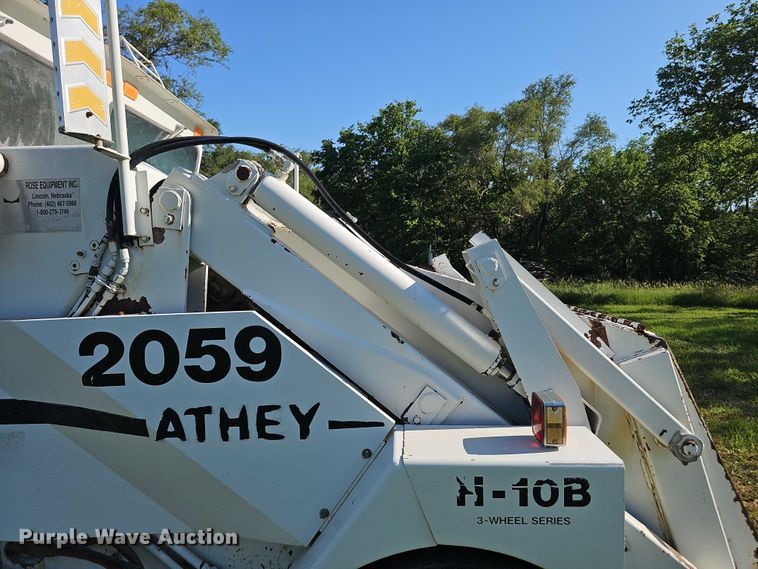 image for item EO1080 Athey  H-10 street sweeper