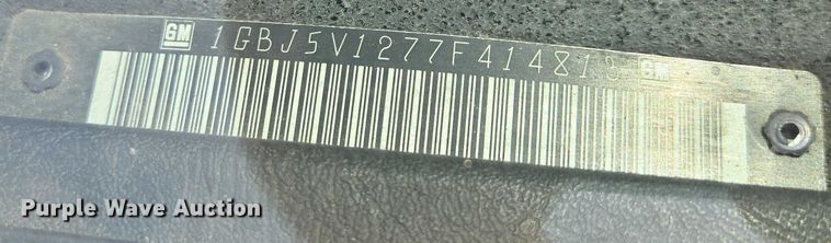 image for item ER5268 2007 Chevrolet C5V042 shuttle bus