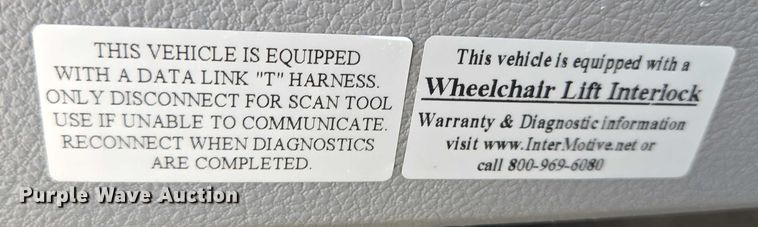 image for item ER5269 2015 Ford E450 shuttle bus