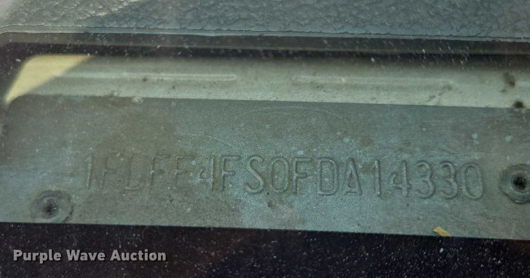 image for item ER5269 2015 Ford E450 shuttle bus