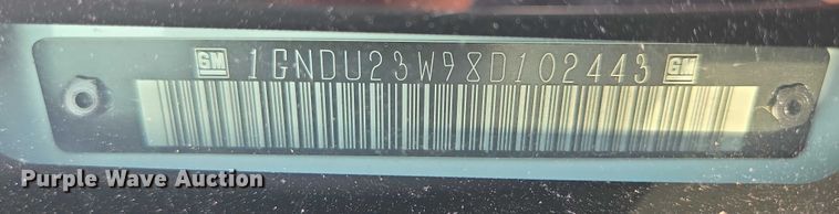 image for item ER5274 2008 Chevrolet Uplander LS van