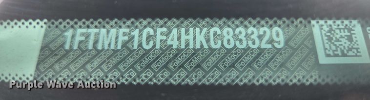 image for item ER5287 2017 Ford F150 XL  pickup truck