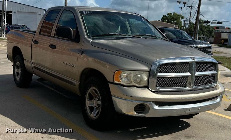 image for item EX9812 2002 Dodge Ram 1500 Quad Cab pickup truck