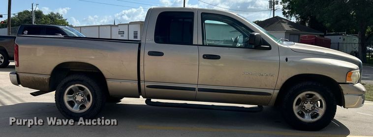 image for item EX9812 2002 Dodge Ram 1500 Quad Cab pickup truck