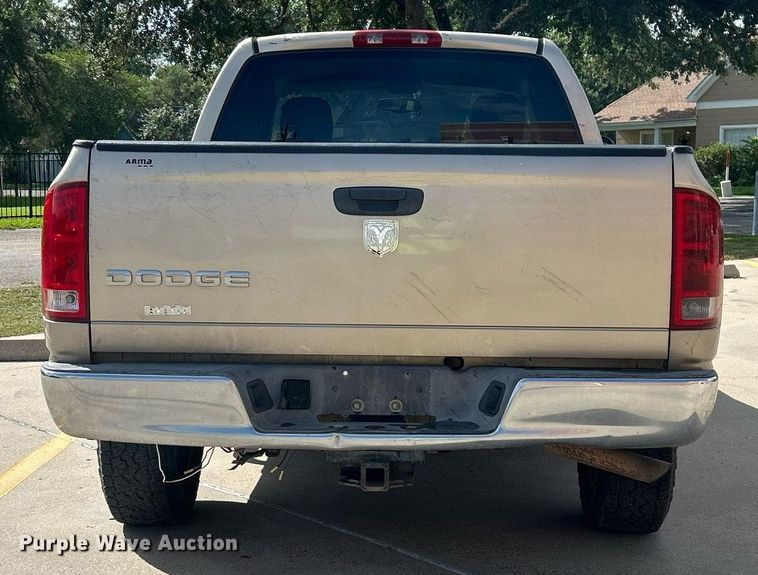 image for item EX9812 2002 Dodge Ram 1500 Quad Cab pickup truck