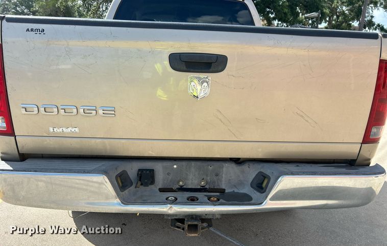 image for item EX9812 2002 Dodge Ram 1500 Quad Cab pickup truck