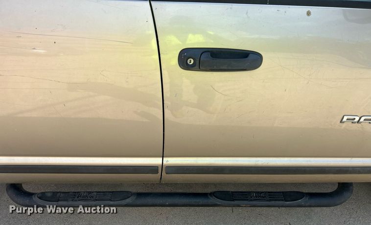 image for item EX9812 2002 Dodge Ram 1500 Quad Cab pickup truck