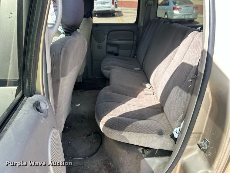 image for item EX9812 2002 Dodge Ram 1500 Quad Cab pickup truck